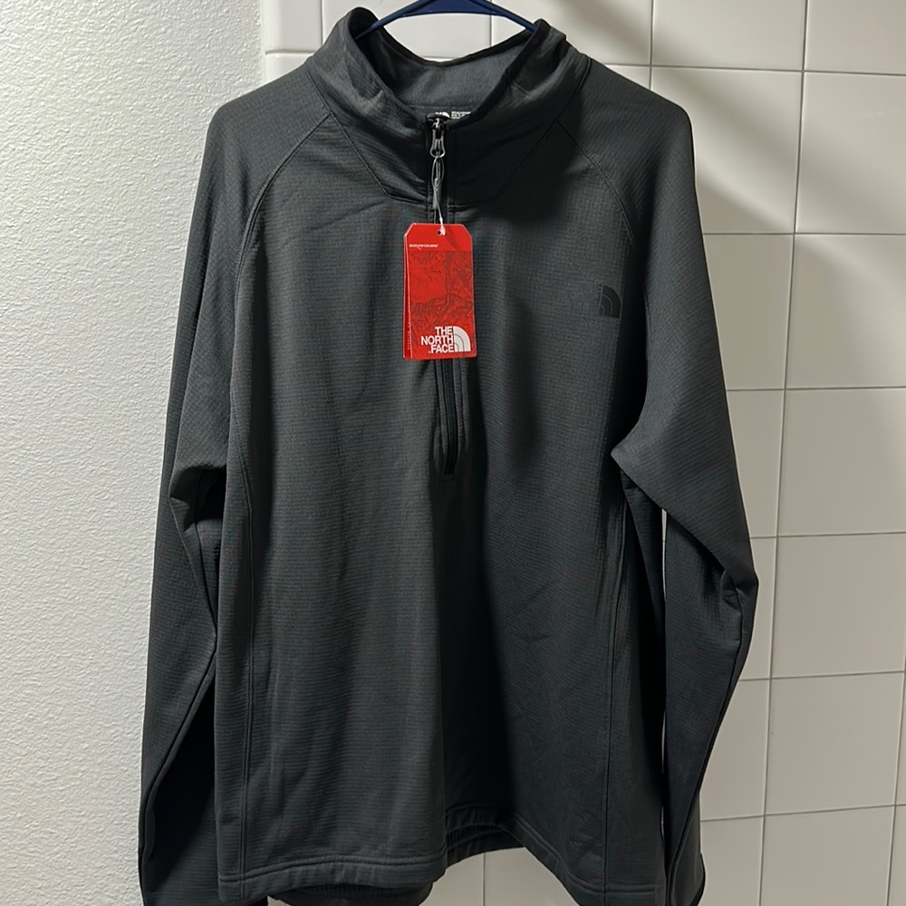 Brand New - The North Face - Hiking Zip Up - Dark Gray - XL